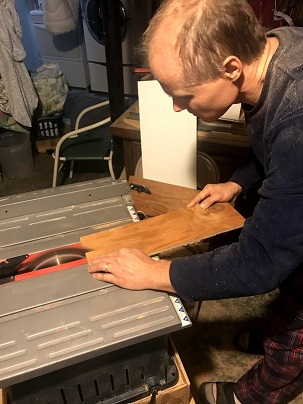 Hard Diagonal Cut feat. my dad